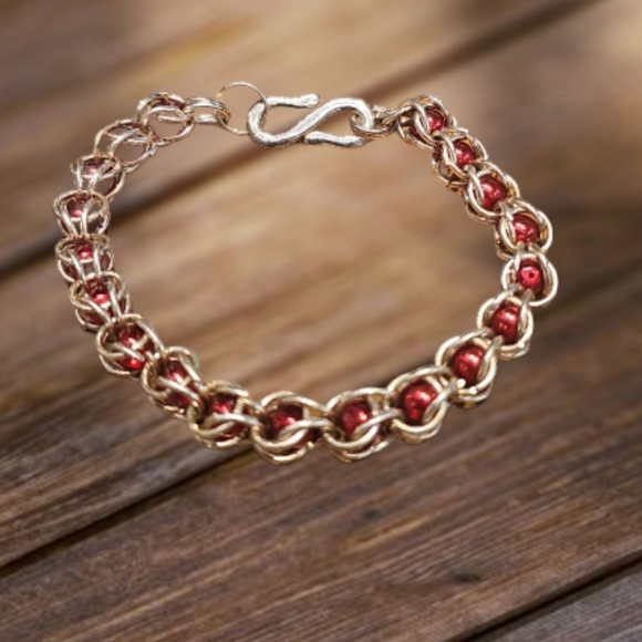 Swarovski Jewelry - Swarovski Crystal Captured Chainmaille Bracelet